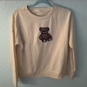Teddy bear sweatshirt